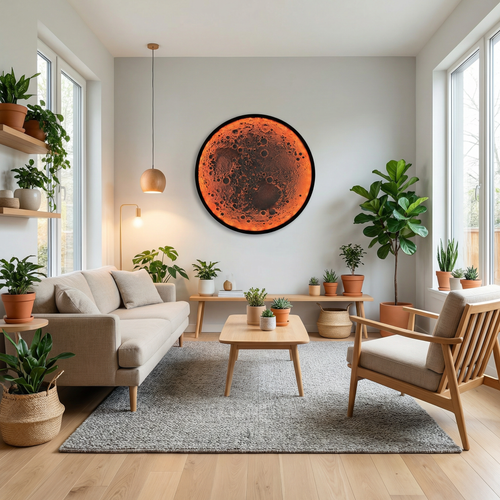 Ay Duvar Dekoru ve Aydınlatma